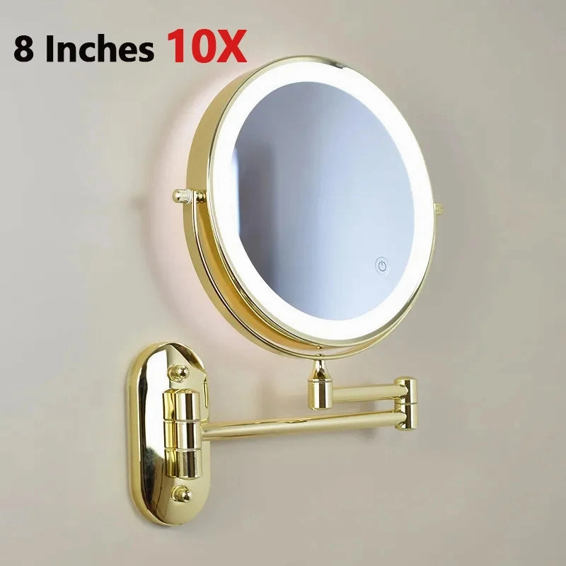 10X Magnifying LED Makeup Mirror