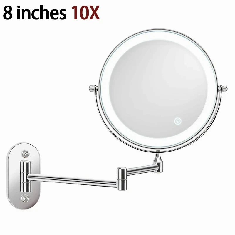 10X Magnifying LED Makeup Mirror