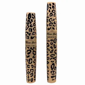 2 Sets (4 Tubes) (Gel & Fiber) Mascara Set,brush on False Eyelashes