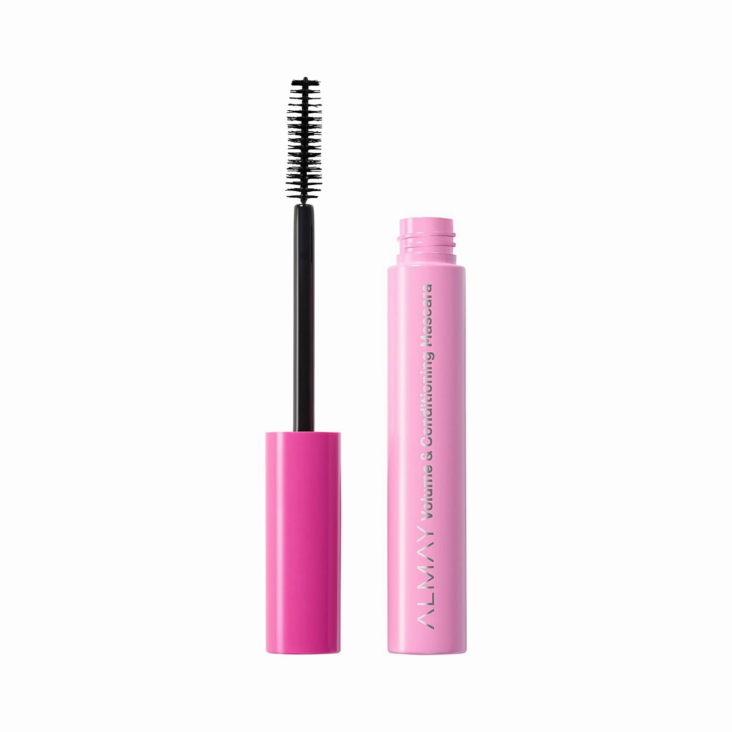 2-PACK Almay Volume & Conditioning Mascara, Hydrating All Day Wear, 10 Blackest Black, 0.27 fl oz.