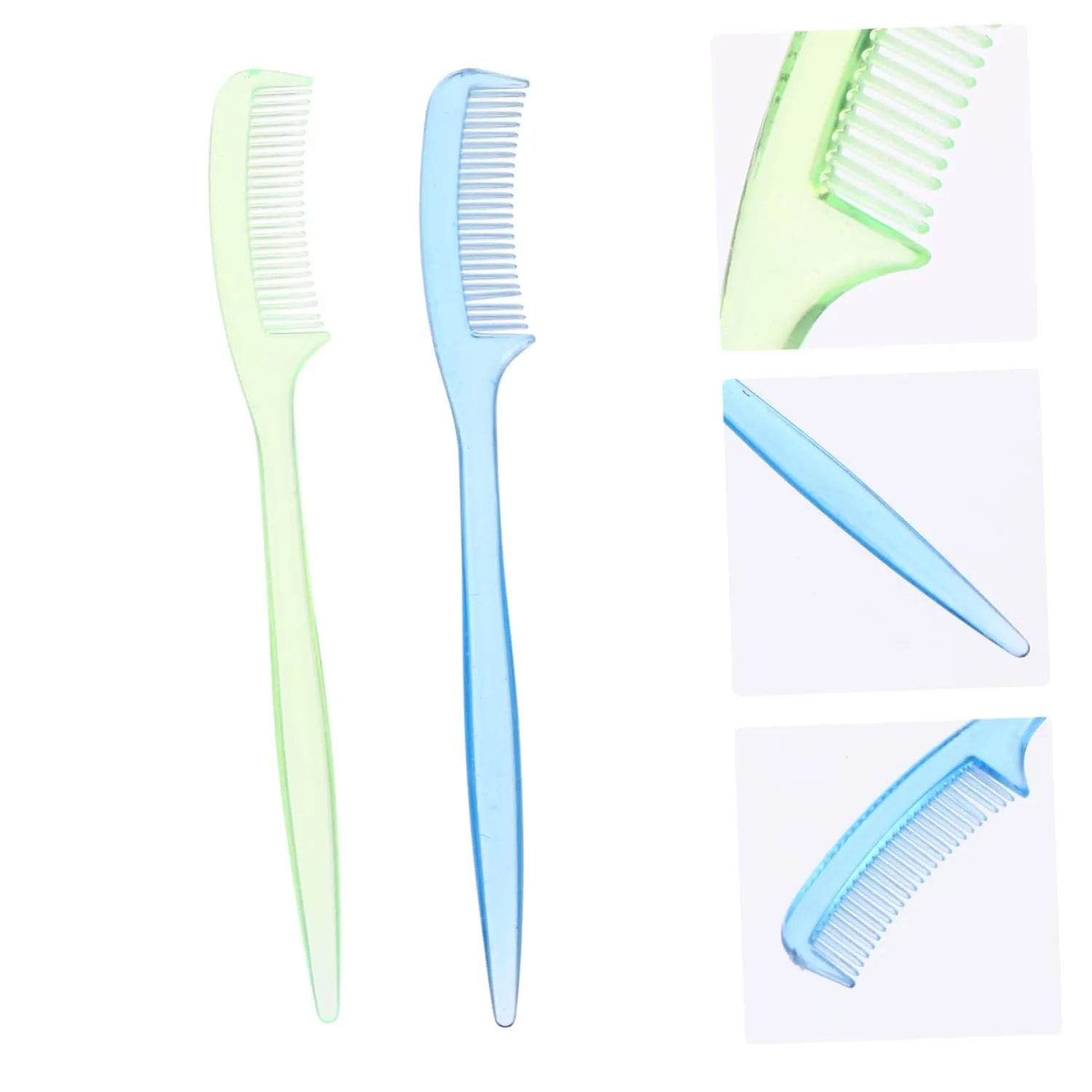 300pcs Eyelash Brush Comb Mini Eyebrow and Eyelash Makeup Tools for Precision Separating and Smoothing Ergonomic Design for Easy Use and Travel Random Colors