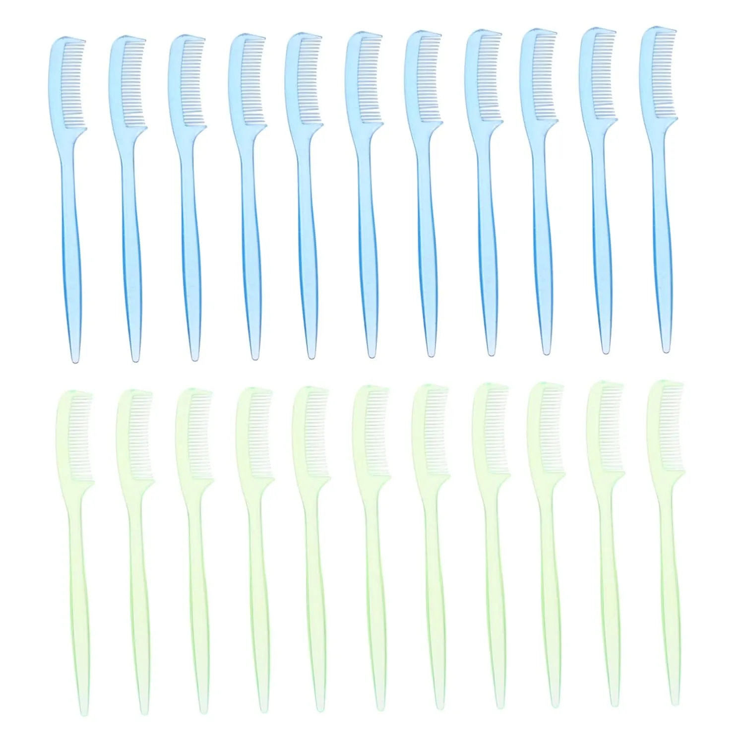 300pcs Eyelash Brush Comb Mini Eyebrow and Eyelash Makeup Tools for Precision Separating and Smoothing Ergonomic Design for Easy Use and Travel Random Colors