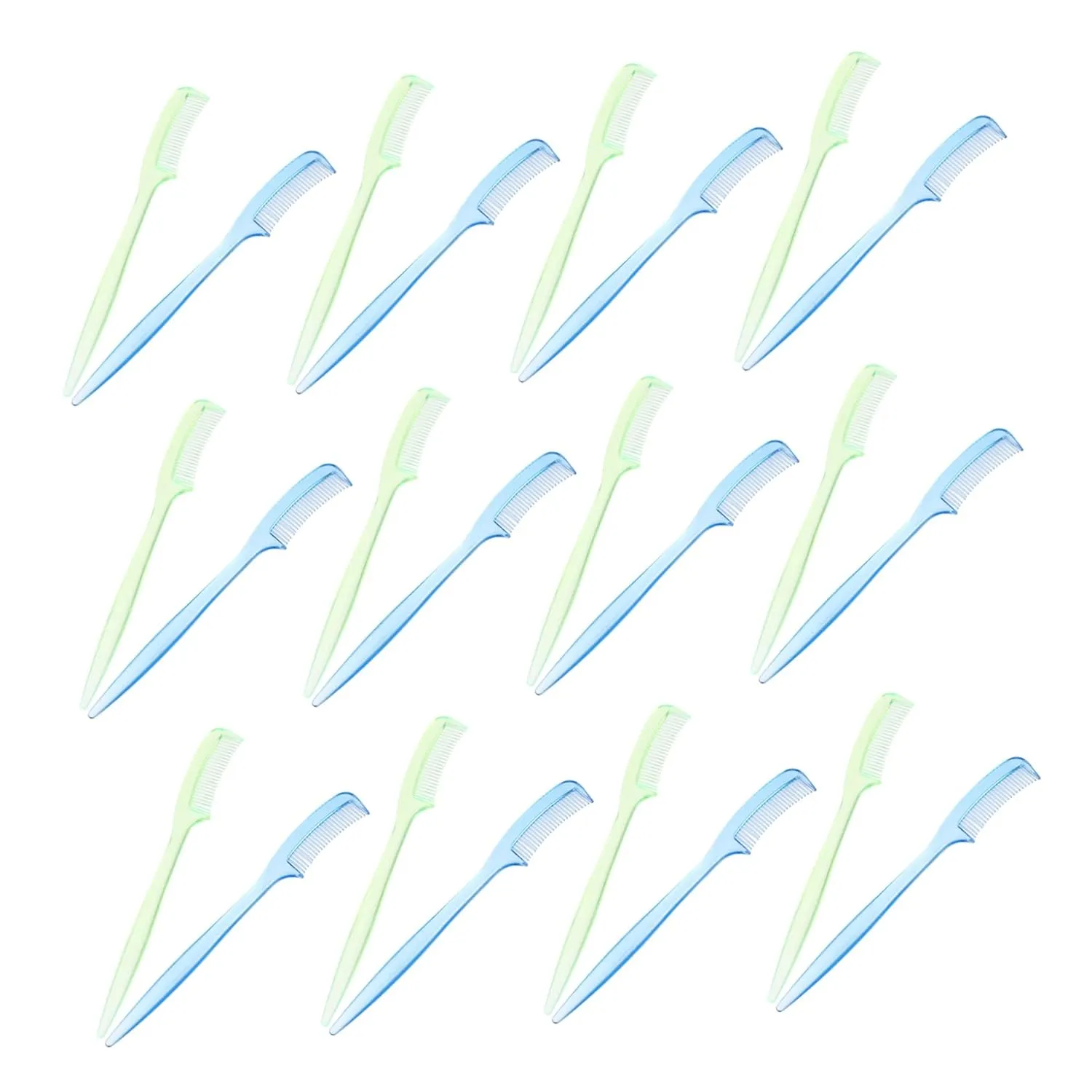 300pcs Eyelash Brush Comb Mini Eyebrow and Eyelash Makeup Tools for Precision Separating and Smoothing Ergonomic Design for Easy Use and Travel Random Colors