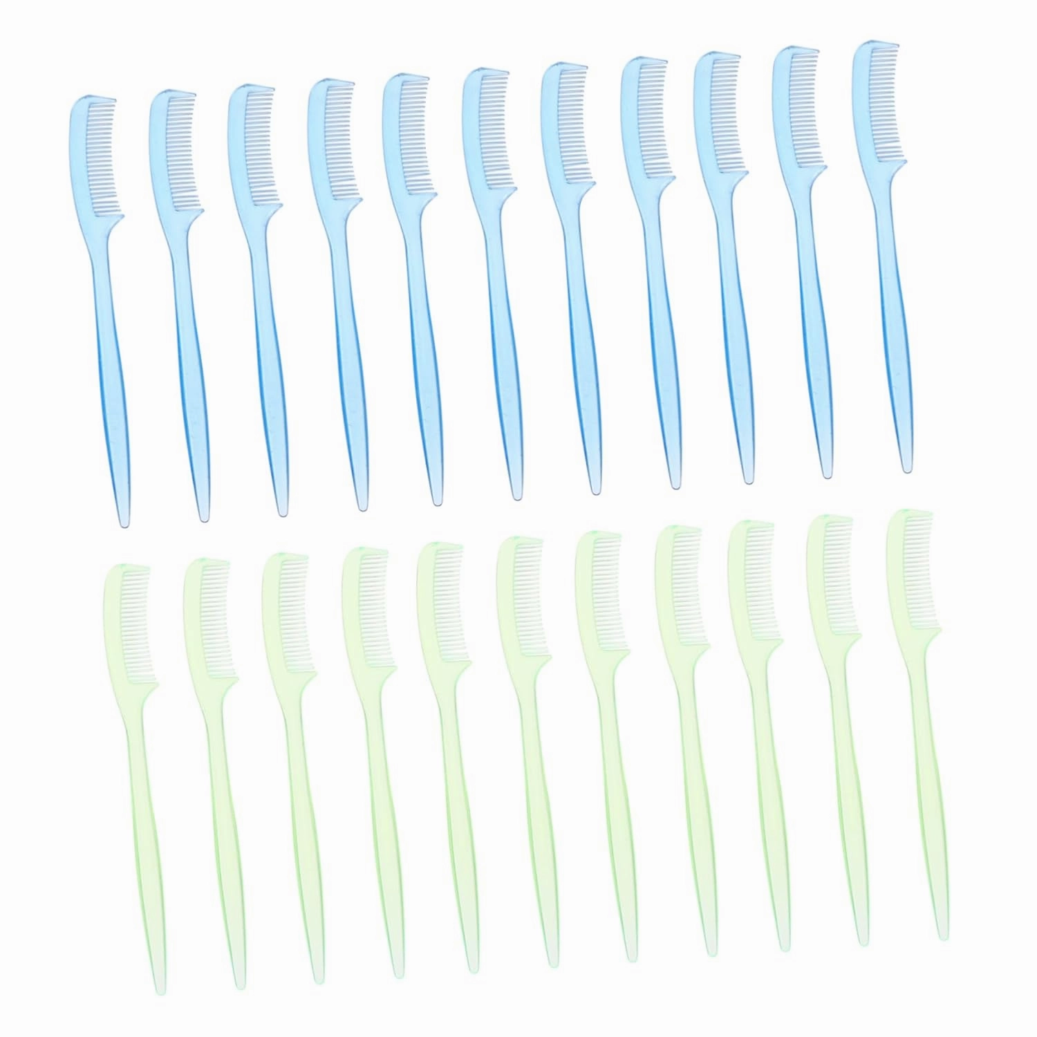 300pcs Mini Eyelash Comb and Eyebrow Brush Ergonomic Makeup Tools for Precision Application for Mascara Separation and Polishing Effect for Women and Girls