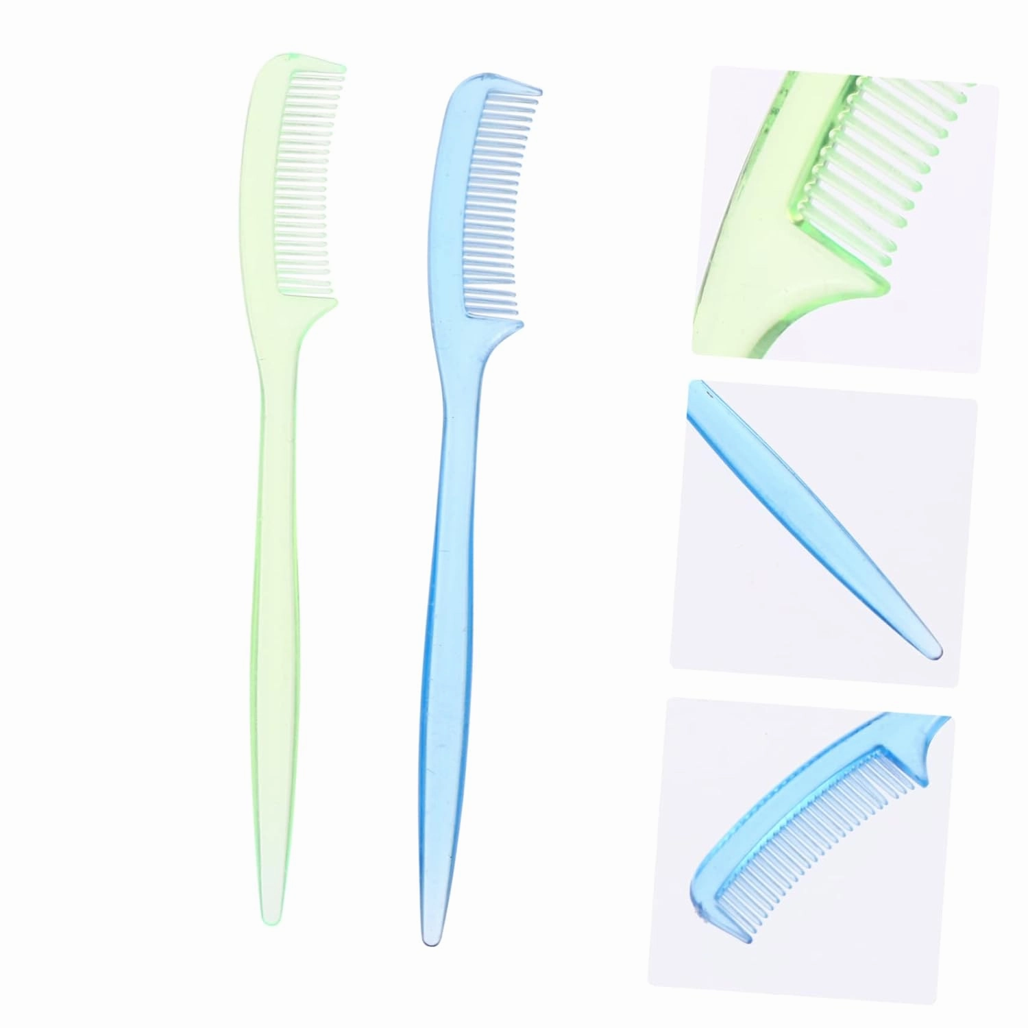 300pcs Mini Eyelash Comb and Eyebrow Brush Ergonomic Makeup Tools for Precision Application for Mascara Separation and Polishing Effect for Women and Girls