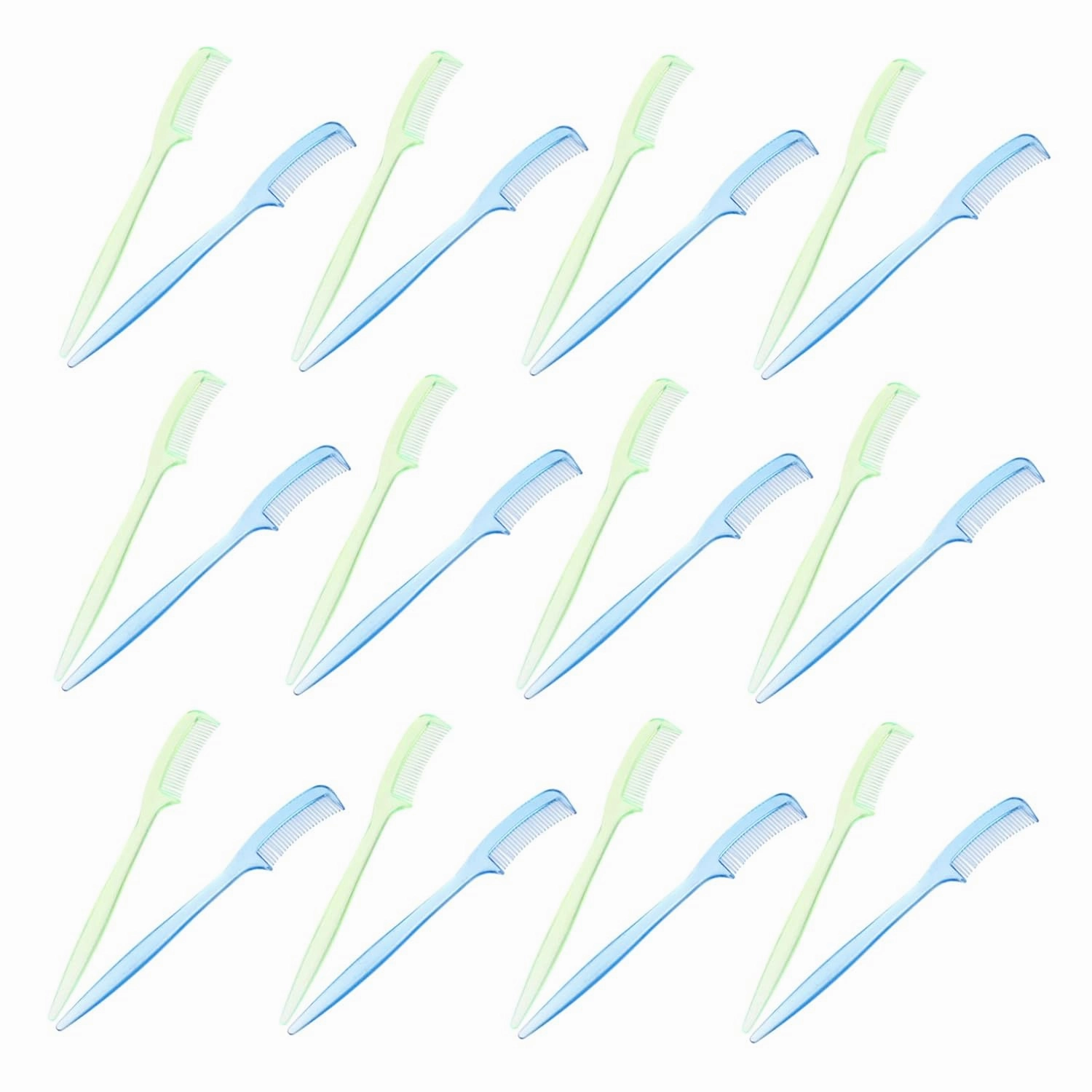 300pcs Mini Eyelash Comb and Eyebrow Brush Ergonomic Makeup Tools for Precision Application for Mascara Separation and Polishing Effect for Women and Girls