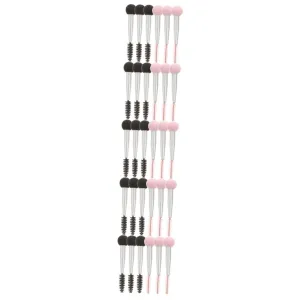 30pcs Dual-ended Makeup Sponge Brushes for Application Soft Mushroom Foundation Sponges for Blending Eyelash Styling Makeup Beginners