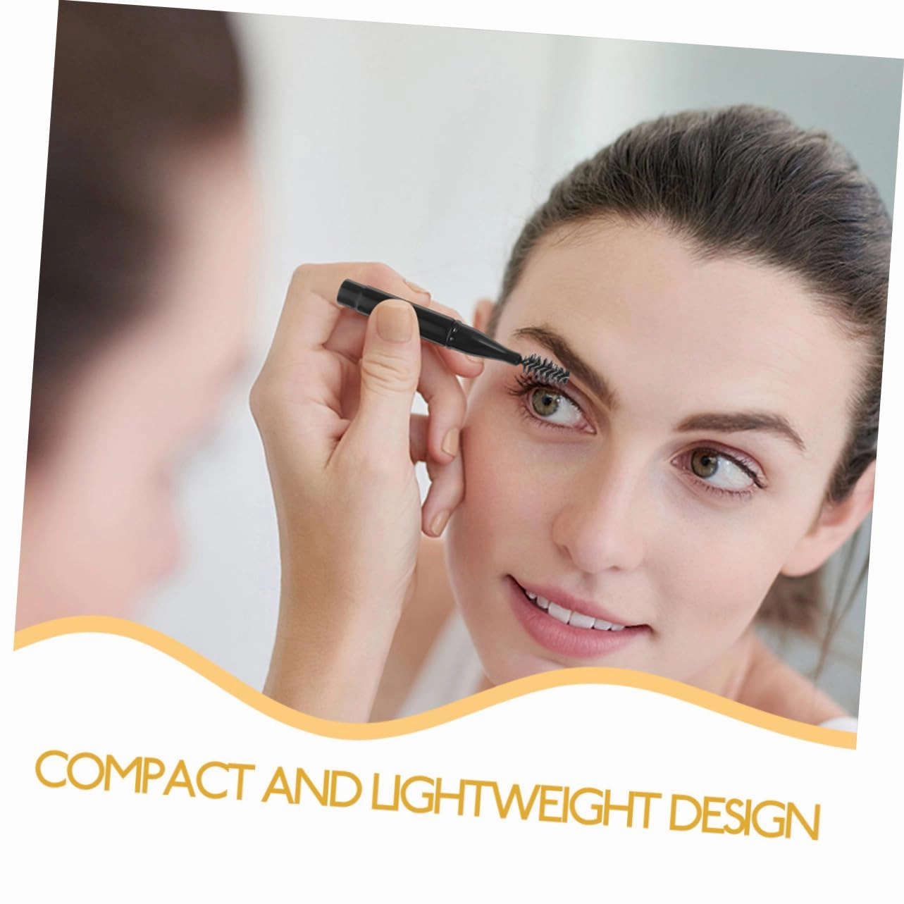 3sets Precision Eyebrow Lash Brush Set Spiral Design Soft Bristles Travel Size Makeup Tool 6pcs*3