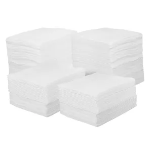 400pcs Cosmetic Nonwoven Sheets Gauze Sponges Non Woven Absorbent Care Pads Gauze Wipes Facial Cleansing Pads Makeup Brishes Cotton Pad 4X White Non-Woven Fabric Bulk