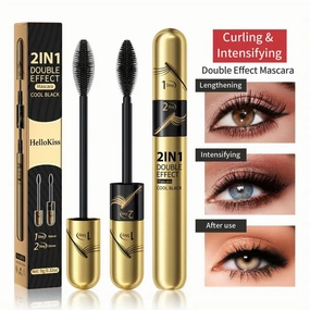 4D Fiber Mascara, Super Waterproof Mascara, Natural Lengthening