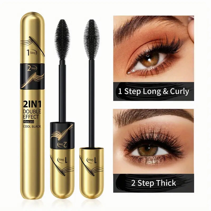 4D Fiber Mascara, Super Waterproof Mascara, Natural Lengthening