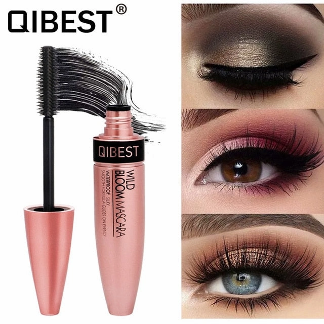 4D Silk Fiber Eyelash Mascara Waterproof Rimel 3d Mascara For Eyelash Extension Black Thick Lengthening 4d Rimel Makeup Cosmetic