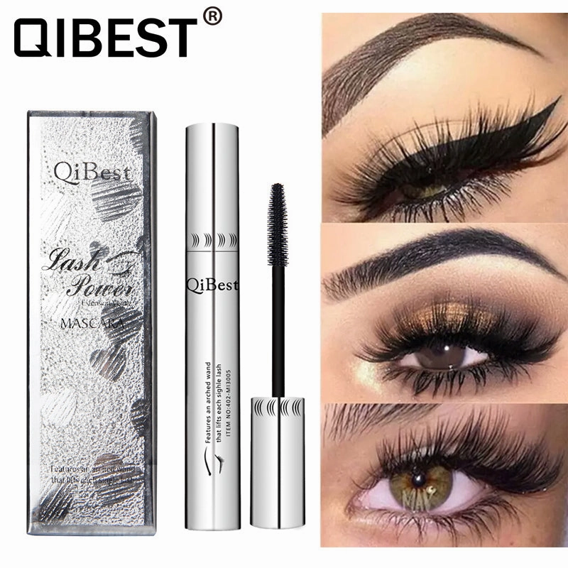4D Silk Fiber Eyelash Mascara Waterproof Rimel 3d Mascara For Eyelash Extension Black Thick Lengthening 4d Rimel Makeup Cosmetic