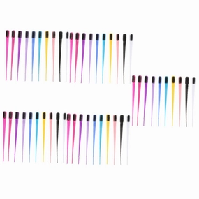 50pcs Dual Tip Eyebrow Brush Lash Comb Multi-use Eyebrow Grooming Tool for Precise Shaping and Smoothing for Daily Makeup Routine and Professional Applications