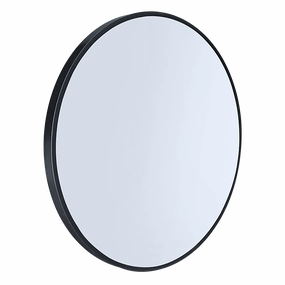 60cm Round Wall Mirror Bathroom Makeup Mirror by Della Francesca