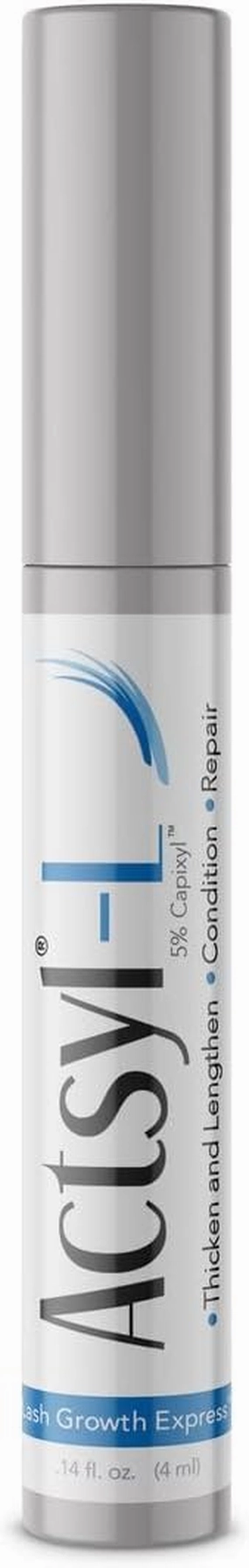 Actsyl-L Eye Lash Growth Serum with 5% Capixyl - Proprietary Peptide Blend with Hyaluronic Acid and Biotin | Proven to Grow Long, Thick, Healthy Lashes, Cruelty-Free