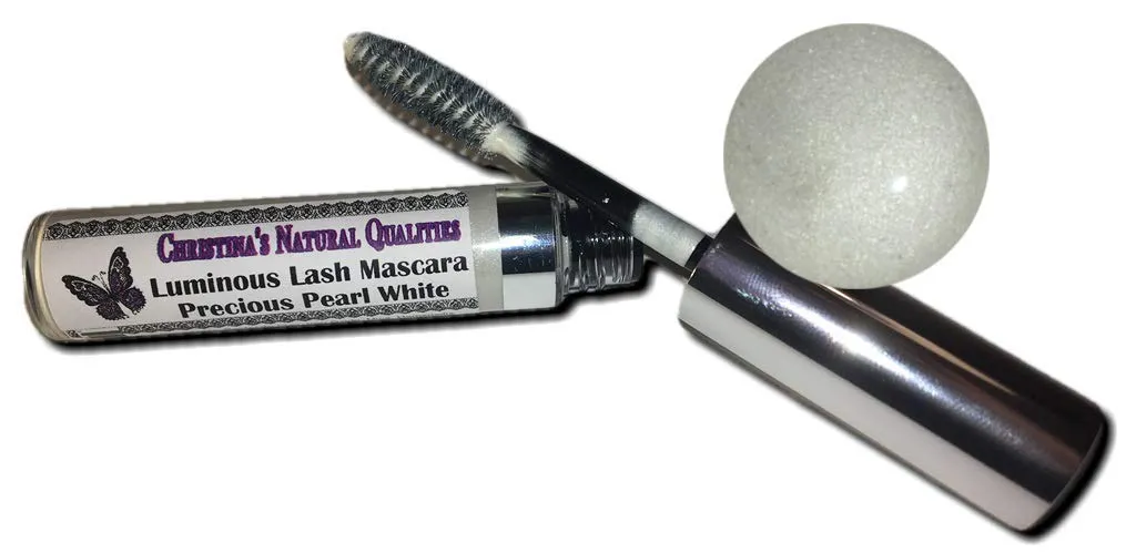 All Natural Eyelash Primer - White Mascara - Precious Pearl White