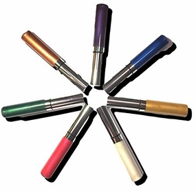 All Natural Luminous Lash Color Mascara - Set of 7 Blue Copper Gold Green Pink Purple White