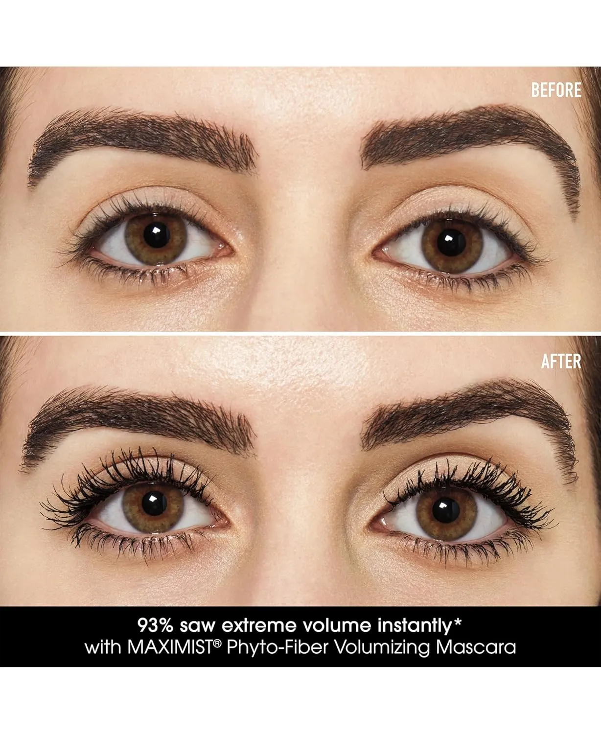 bareMinerals Strength & Length Serum-Infused Black Mascara with Plant-Based Lash Serum, Lengthens, Lifts   Defines Lashes for Healthier Lashes, Vegan