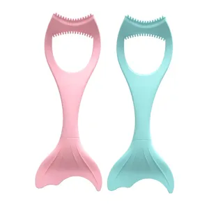 Beaupretty 2Pcs Eyelash Brush Guards for Eye Makeup Applicators for Mascara and Eyeliner Prevent Staining and Clumping Portable Makeup Tools for Women Mermaid Design