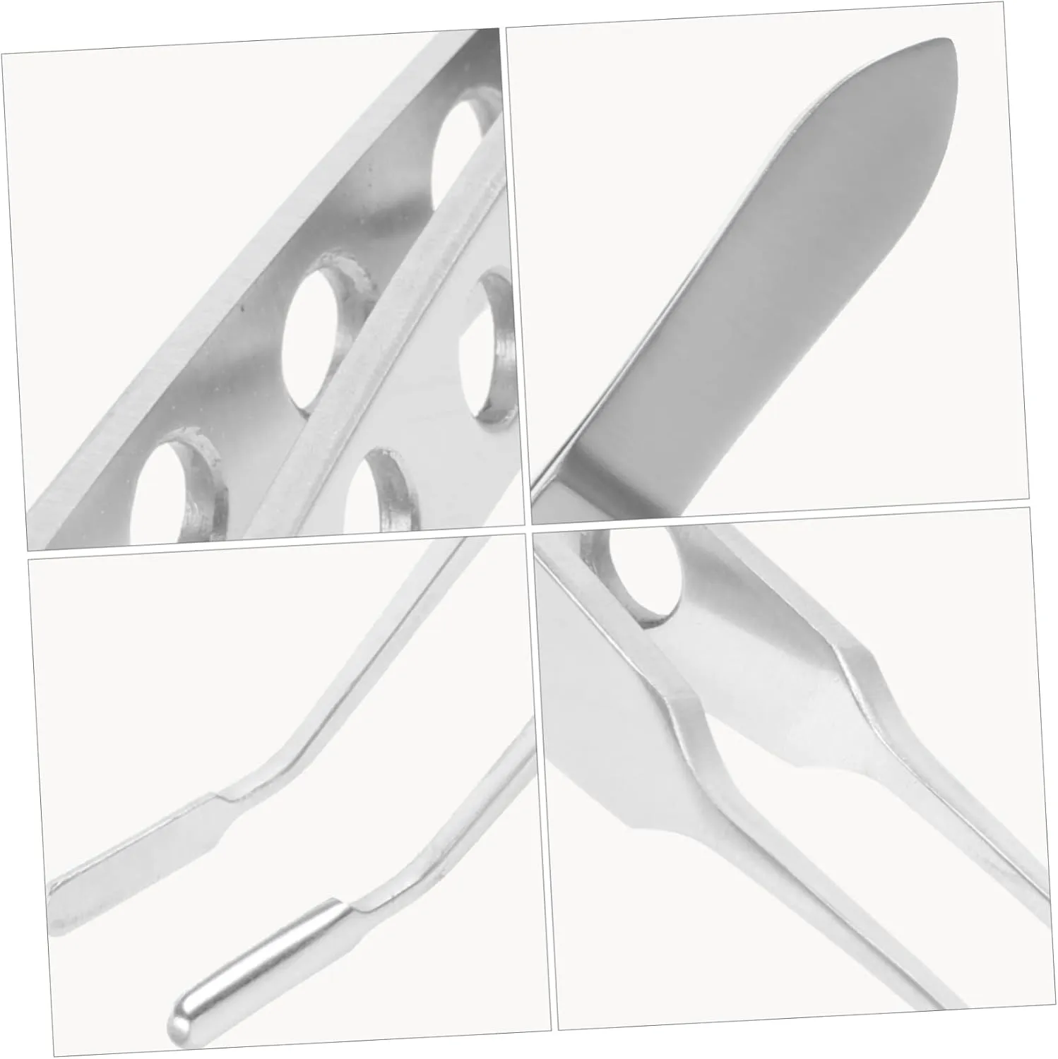 Beaupretty Stainless Steel Gland Expressor Eyelid Gland Massage Tweezer Clogged Relief Tool