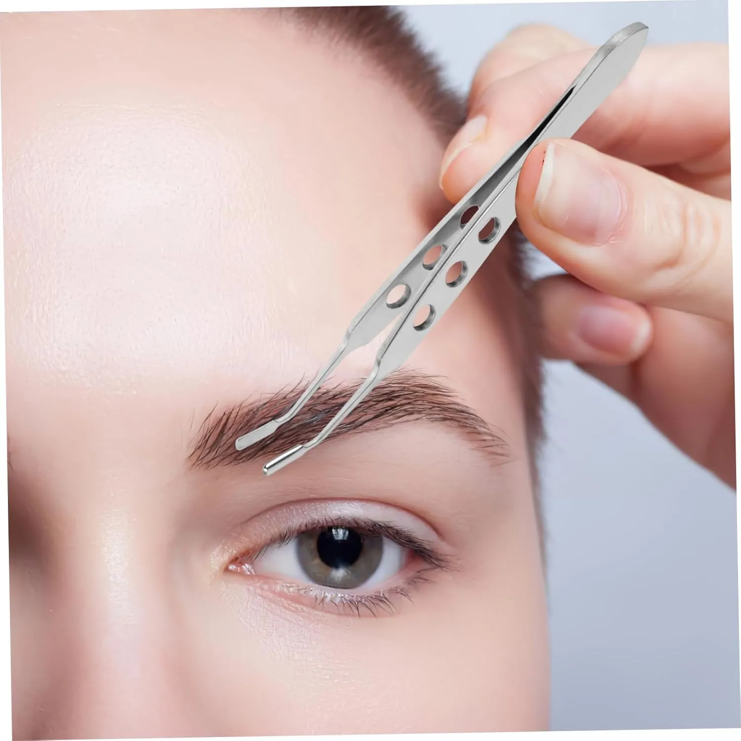 Beaupretty Stainless Steel Gland Expressor Eyelid Gland Massage Tweezer Clogged Relief Tool