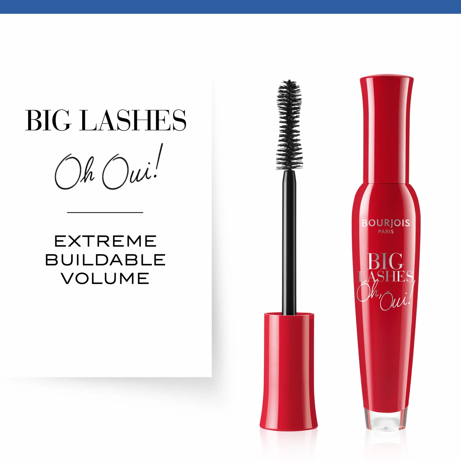 Bourjois Big Lashes Oh, Oui! Volumizing Mascara 01 Black 7ml