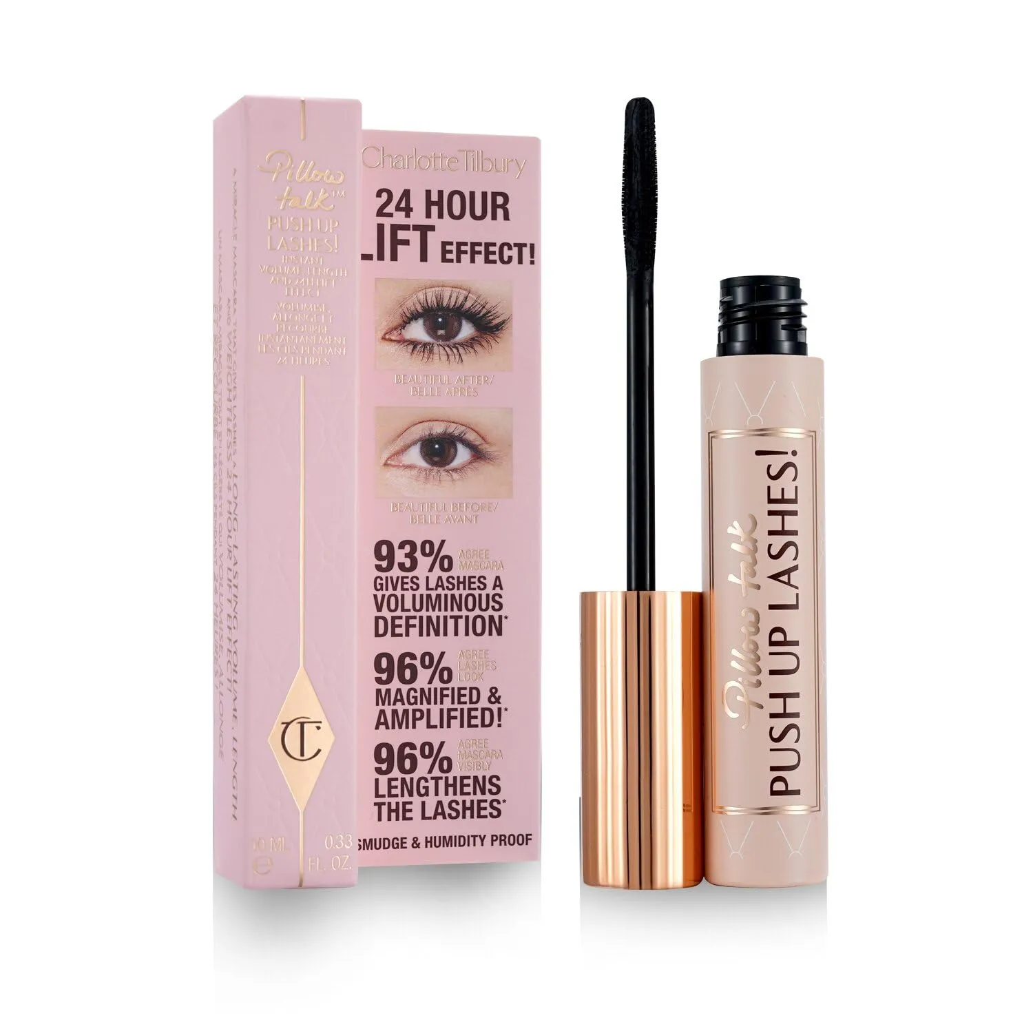 Charlotte Tilbury Pillow Talk Push Up Lashes!