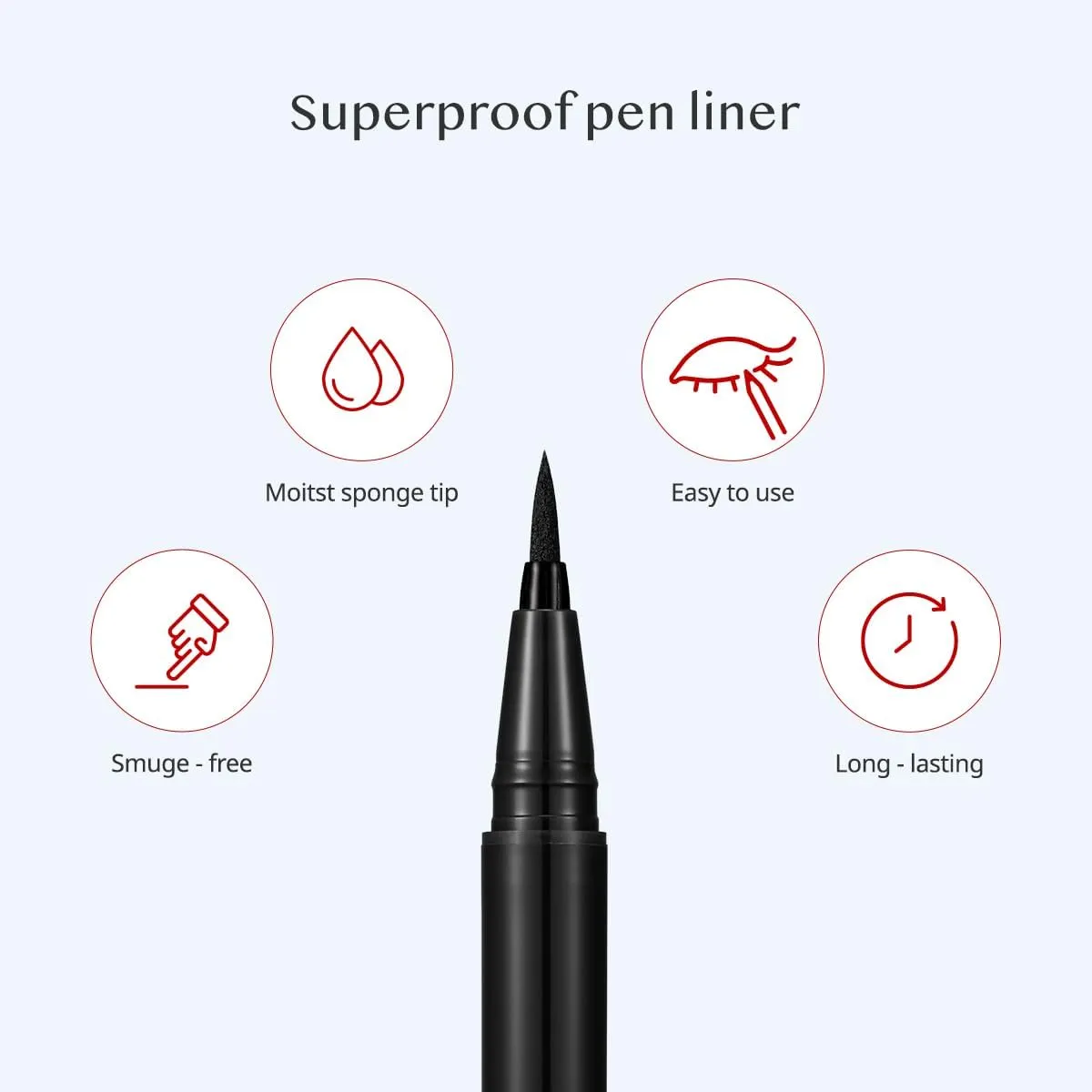 CLIO Waterproof Pen Liquid Eye Liner, Precision Tip, Long Lasting, Smudge-Resistant, High-Intensity Color (002 BROWN (NEW))