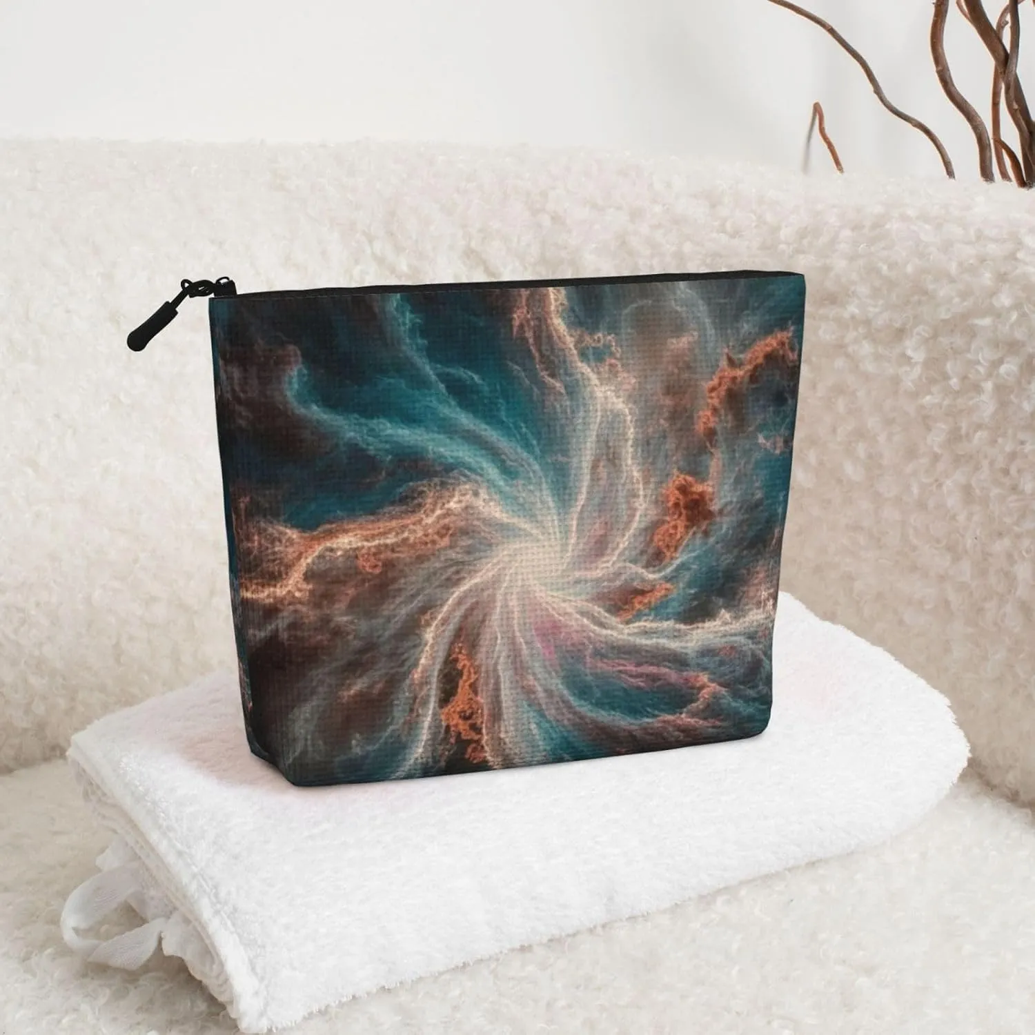 Colorful Space Series Makeup Bag Birthday Gift Mother'S Day Gifts Are The Internal Capacity Is Large Light And Cute Suitable For Daily Life Travel Etc