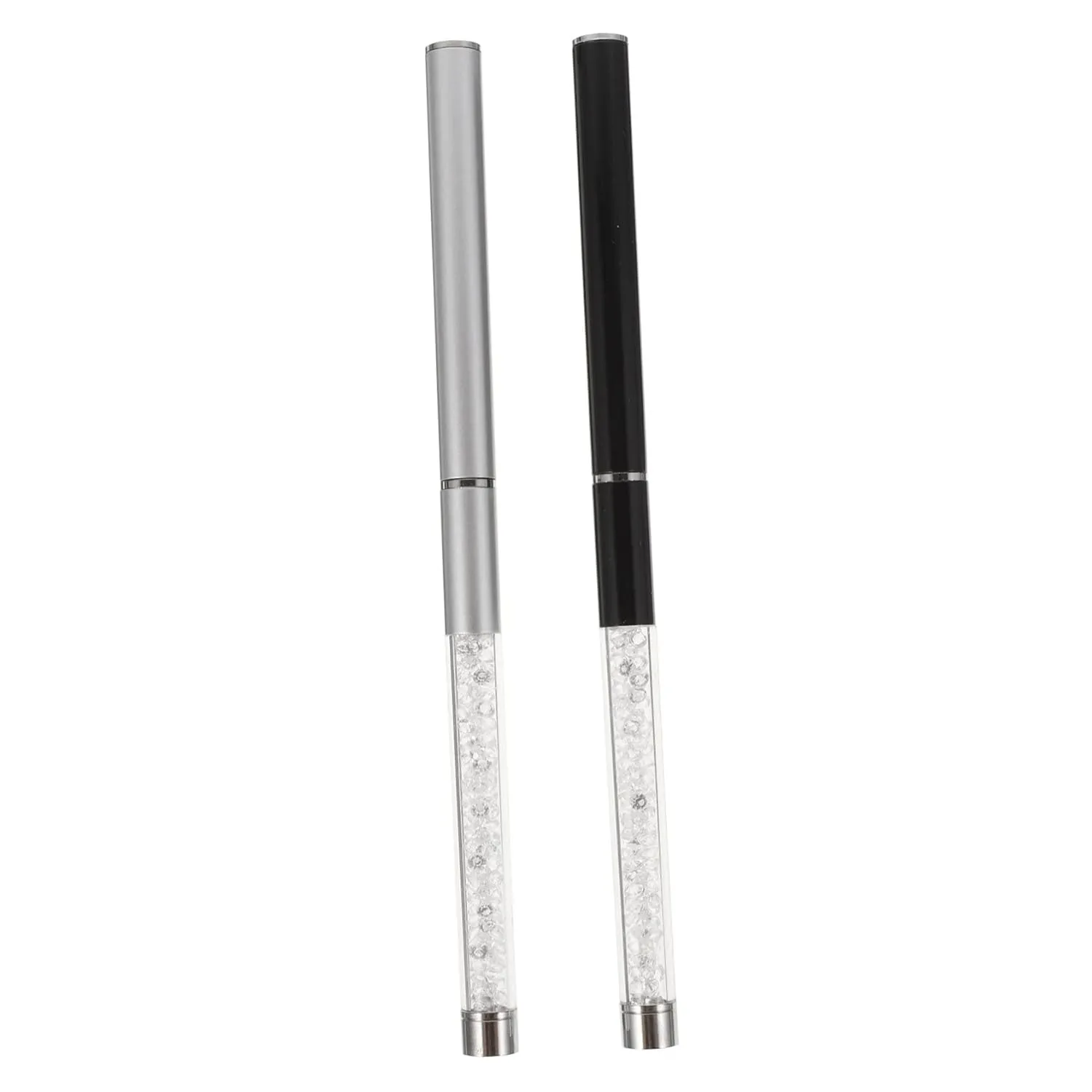 Compact Travel Cosmetic Bag Eyelash Curlers Comb Lash Brush 2pcs Eyebrow Makeup Applicator Girl's Lash Mascara Tools