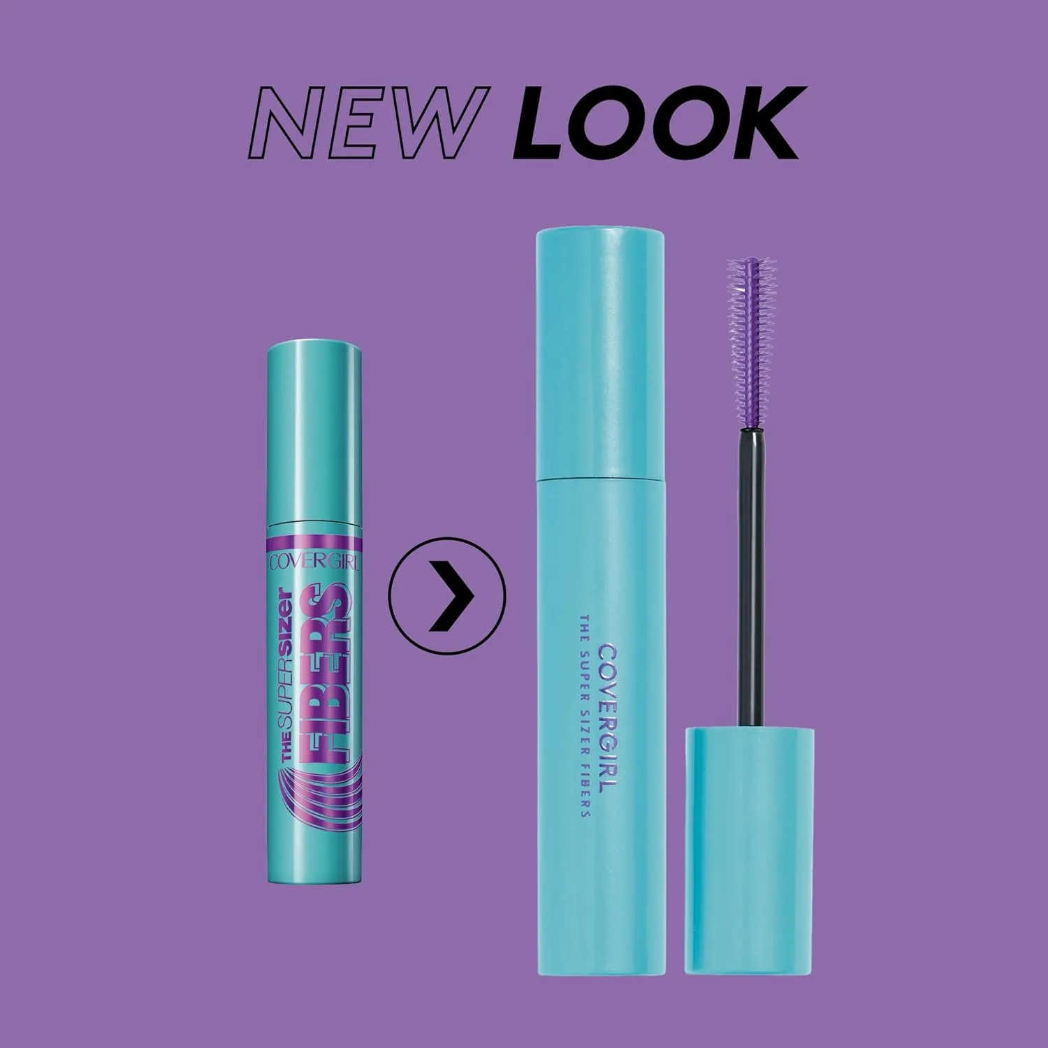 COVERGIRL The Super Sizer Fibers Mascara Black Brown .4 fl. oz. (Packaging may vary)
