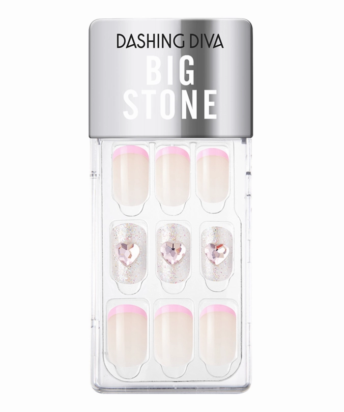 Dashing Diva Big Stone Shine Heart