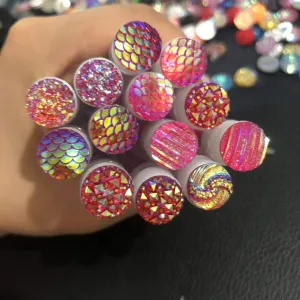 Disposable Mascara Brushes Diamond Eyelash Spoolies Makeup Brush Mascara Wand in Sanitary Tube Lash Supplies. ¡­ (50 Pcs, Pink Mix)