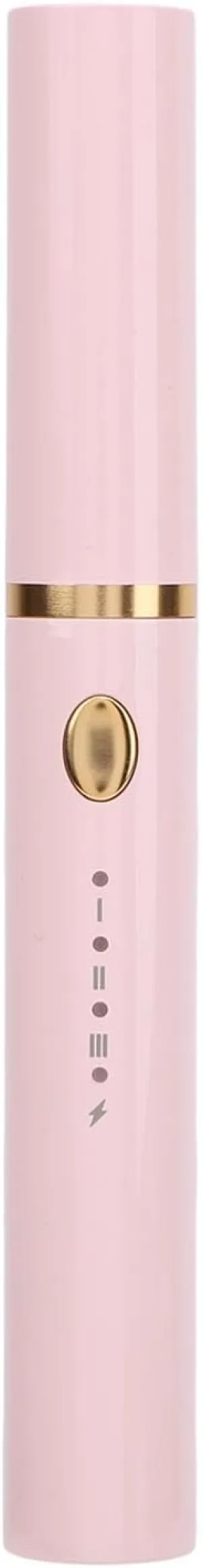 Electric Lash Curler, Long Lasting Heated Eyelash Curler Rechargeable for Home for Women (Pink)