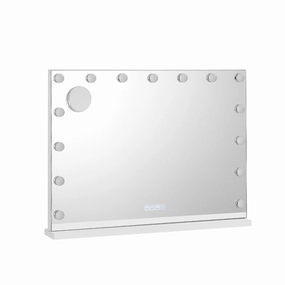 Embellir Bluetooth Makeup Mirror 80X58cm Hollywood with Light Vanity Wall 18 LED