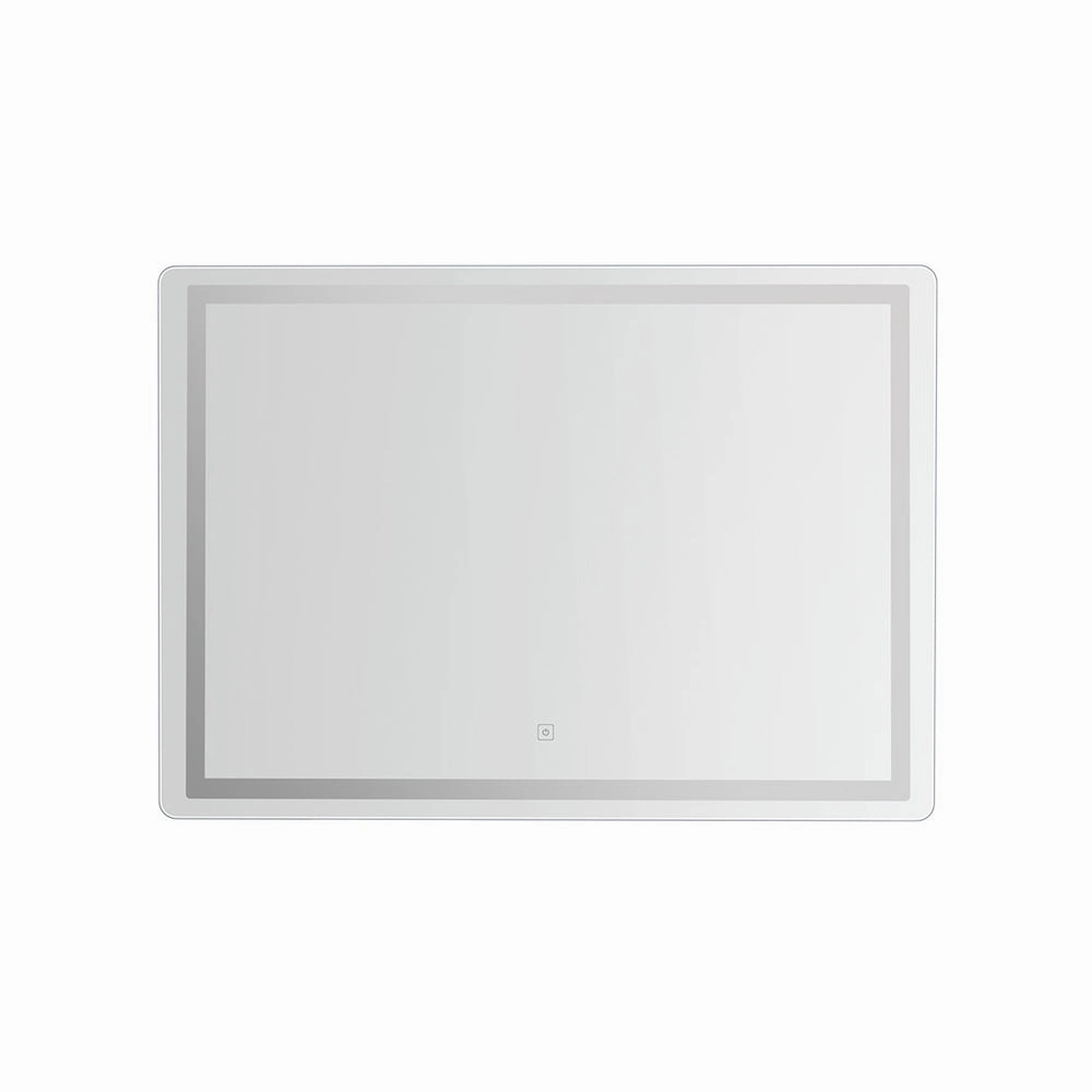Embellir Wall Mirror 100X70CM with LED Light Bathroom Home Decor Round Rectangle