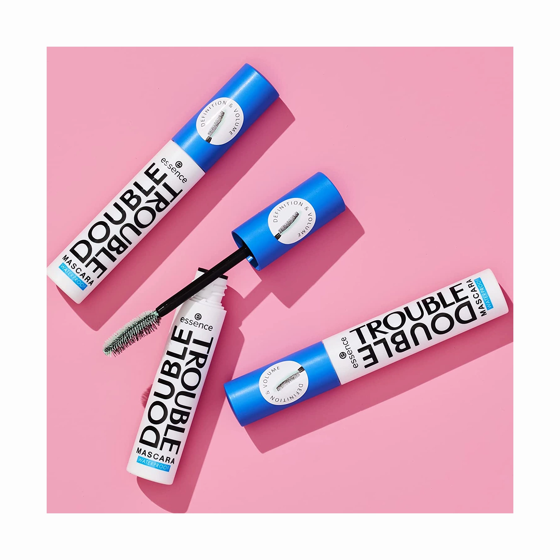 Essence Double Trouble Mascara - Waterproof  - 12ml