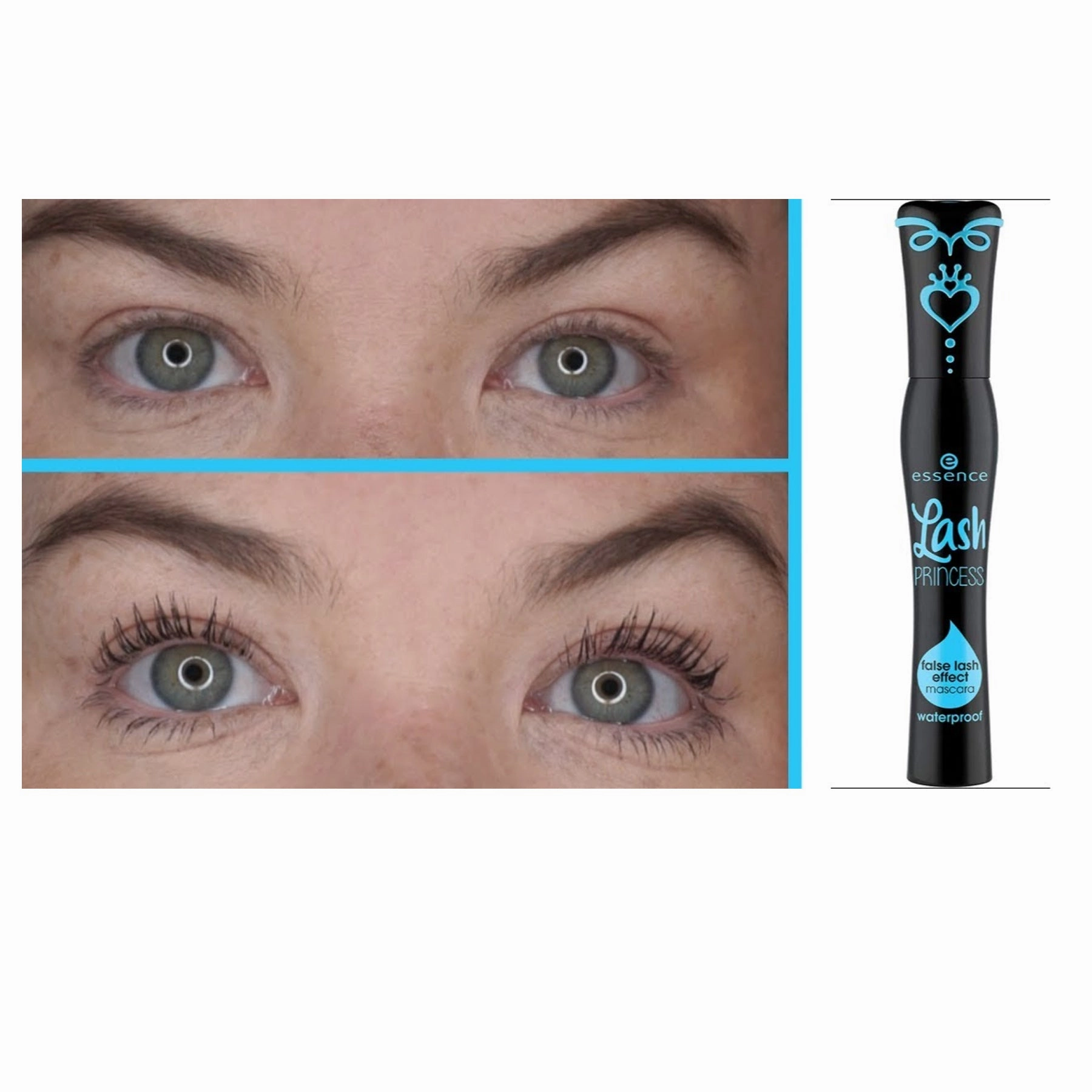 Essence Lash Princess False Lash Effect Waterproof Mascara (Blue) - 12ml