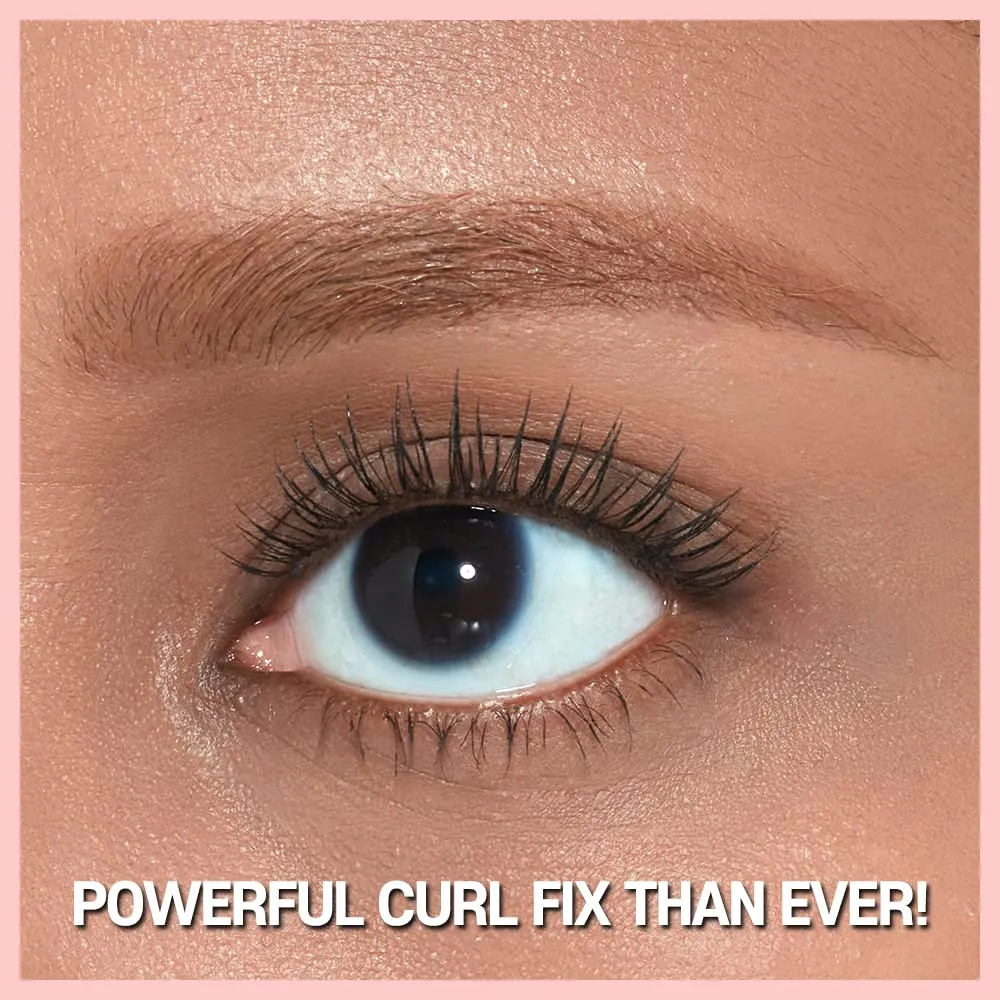 ETUDE Curl Fix Mascara #1 Black (7.5g) | A curl fix mascara that keeps fine eyelashes powerfully curled up for 24 hours by ETUDE's own Curl 24H Technology, Korean Makeup, Kbeauty, Perfect for Gift