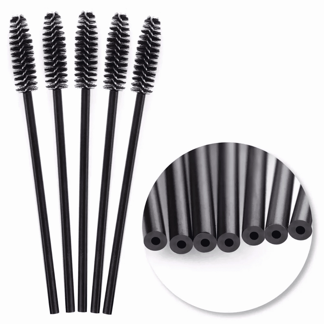 Eye Design Disposable Mascara Wands/ Spoolies (50pcs/pack)