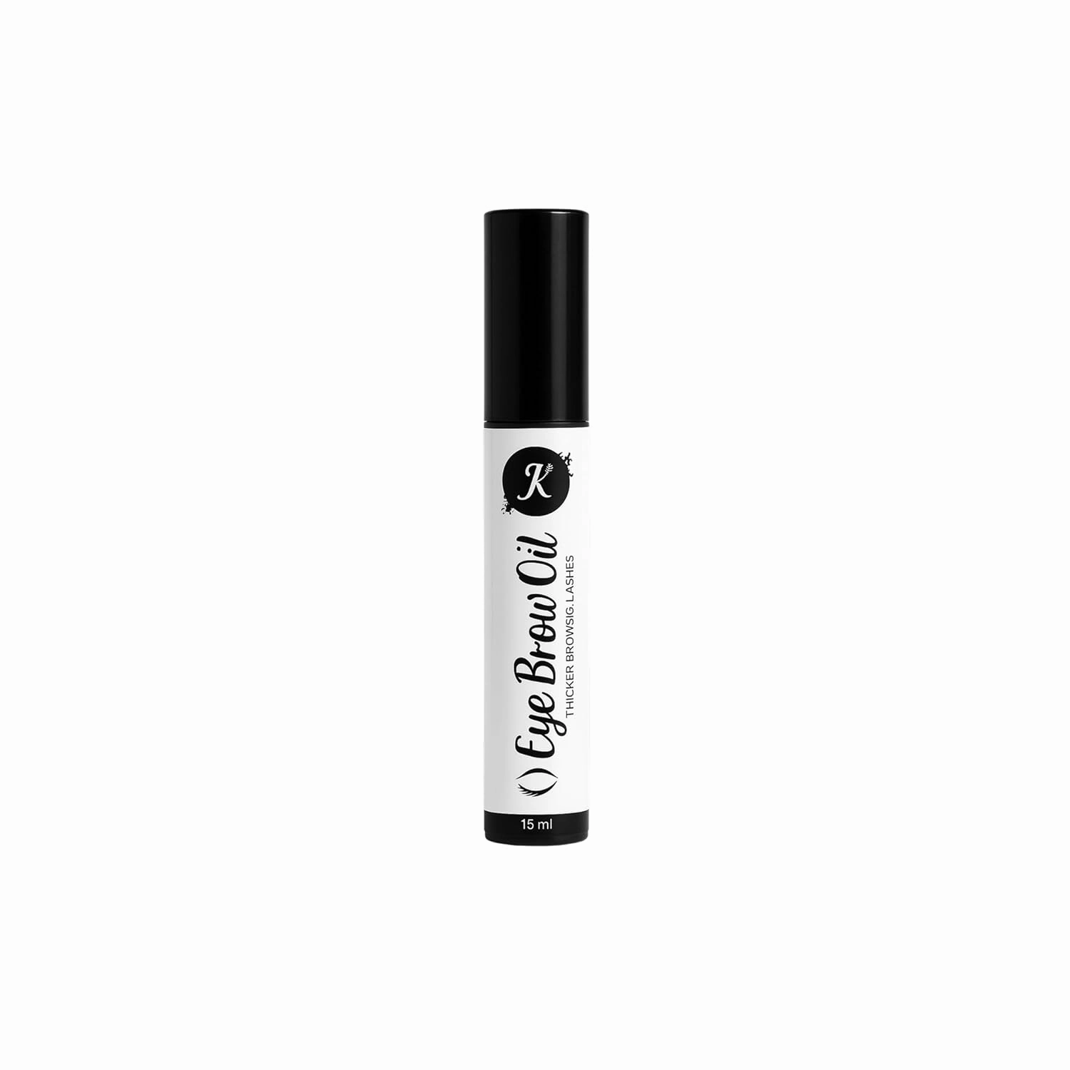 Eyebrow Growth Oil with Castor & Vitamin E – Serum Enhancer for Fuller, Thicker Brows – Lash & Brow Conditioner – 15ml