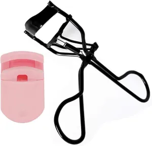 Eyelash Curler Eyelashe Cosmetic Makeup Eyelash Curler,Stainless Steel Eyelash Curler and Plastic Eyelash Curler for Eyelash Extensions Kit,Pack of 2