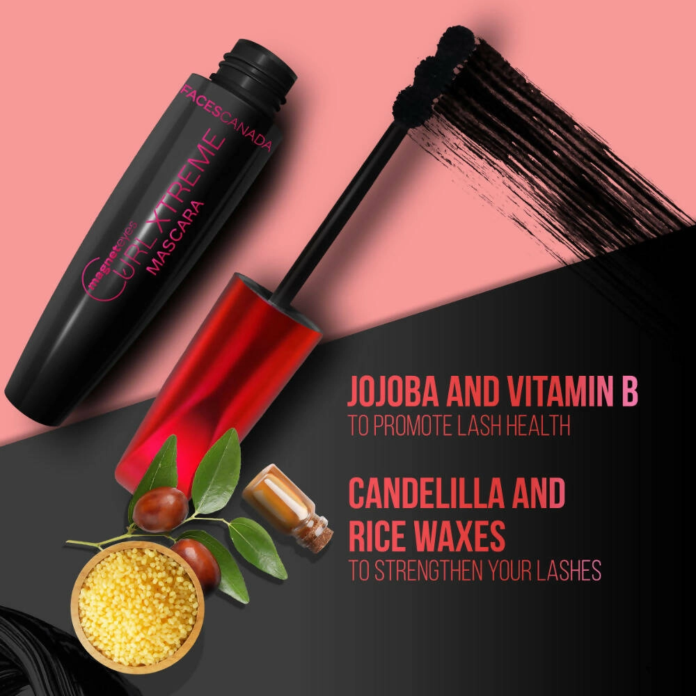 Faces Canada Magneteyes Curl Xtreme Mascara - Black