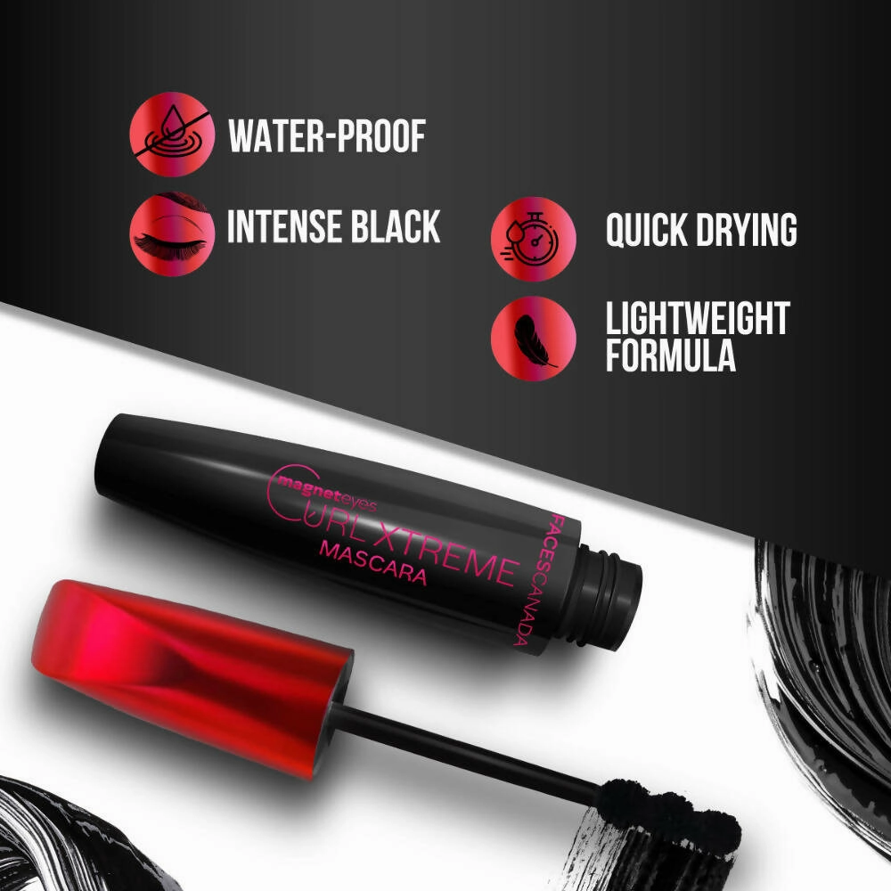 Faces Canada Magneteyes Curl Xtreme Mascara - Black