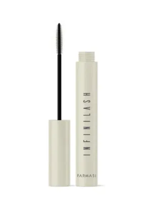 FARMASi Mascara Infinilash, Ultra Black Finish, Weightless length, Twin-Vortex Design Brush 0.33 Fl Oz