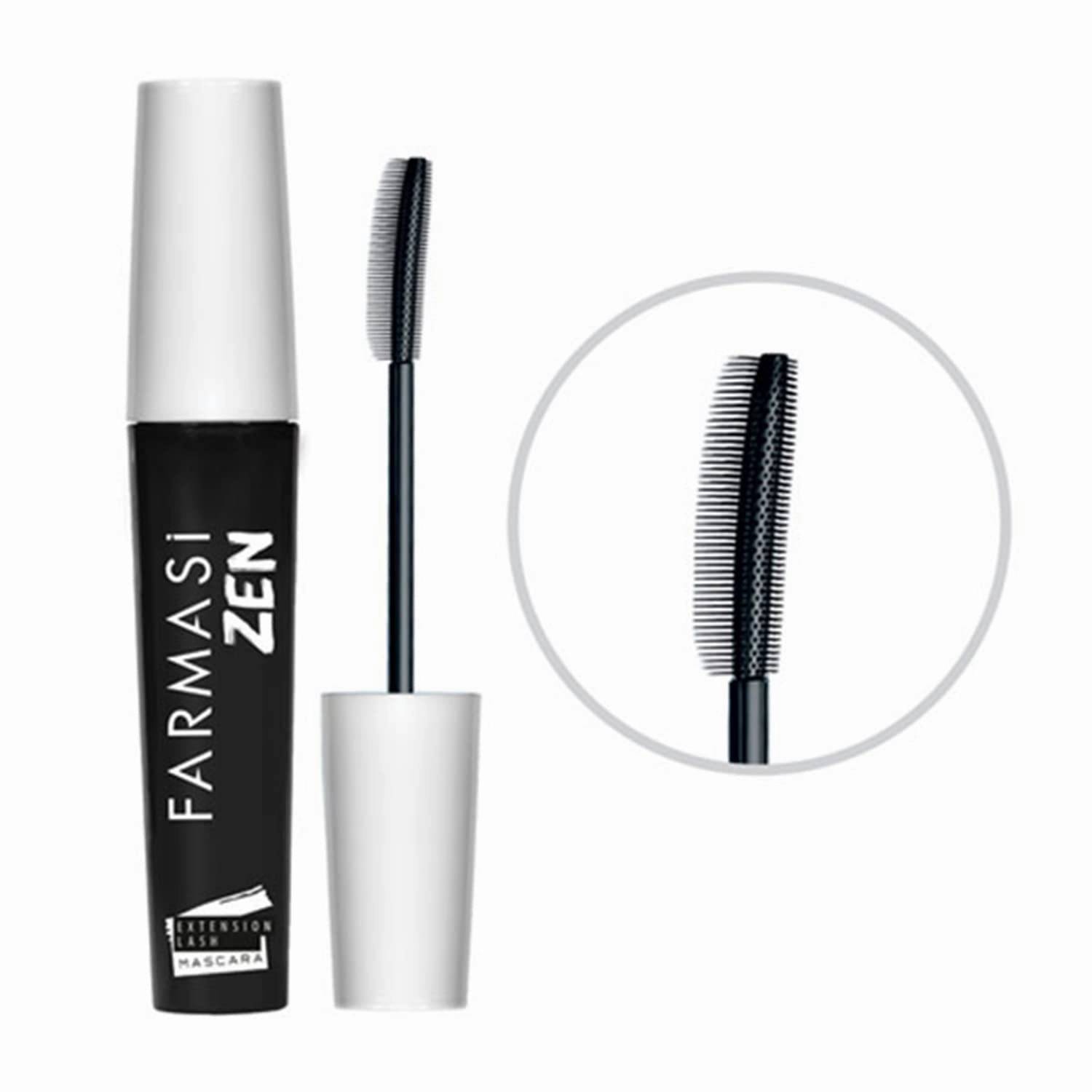 FARMASi Makeup CC Cream 1,7 Fl Oz (Light), Pure, Natural and Flawless Finish, Medium to Full Coverage, All-Day Hold, All Skin Types, Zen Mascara Extension Lash 0.27 fl.oz