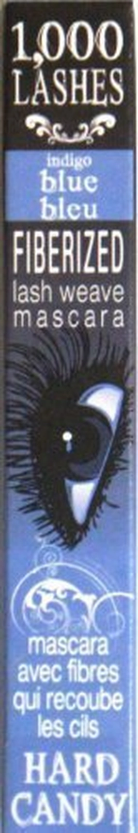 Hard Candy 1,000 LASHES FIBERIZED Lash Weave Mascara (INDIGO BLUE) by Hard Candy