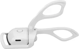 Heated Eyelash Curler USB Long Lasting Mini Portable White Lash Curling Tool