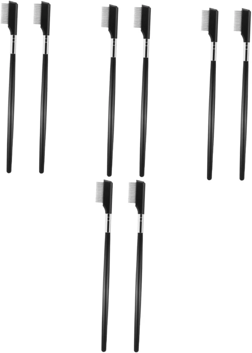 Hemoton 8pcs Makeup Eyelash Brush Precision Lash Combs for Women for Salon and Home Use Gentle for Healthy Eyelashes Your Eye Makeup Effortlessly